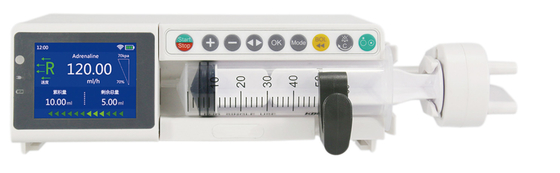 सीई आईसीयू मेडिकल सिरिंज पंप एकाधिक अलार्म बटन आसान नियंत्रण